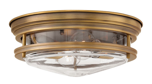 Myhouse Lighting Hinkley - 3302BR-CL - LED Flush Mount - Hadley - Brushed Bronze