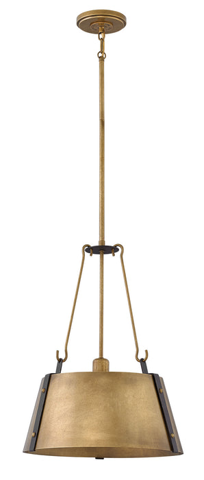 Myhouse Lighting Hinkley - 3394RS - LED Pendant - Cartwright - Rustic Brass