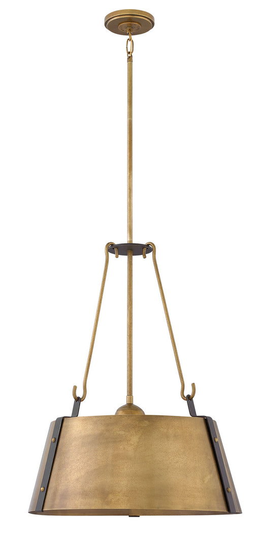 Myhouse Lighting Hinkley - 3395RS - LED Pendant - Cartwright - Rustic Brass