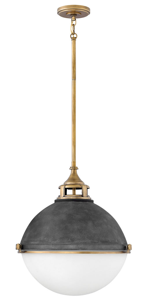 Myhouse Lighting Hinkley - 4835DZ - LED Pendant - Fletcher - Aged Zinc