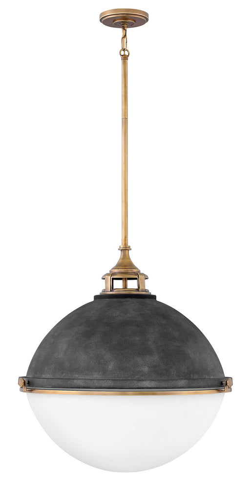 Myhouse Lighting Hinkley - 4836DZ - LED Pendant - Fletcher - Aged Zinc