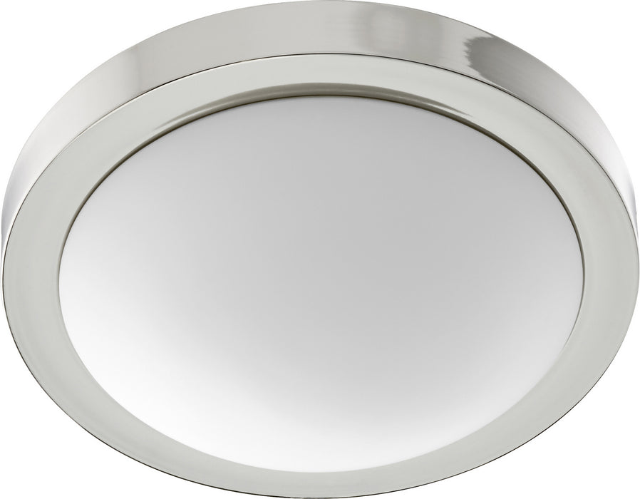 Myhouse Lighting Quorum - 3505-13-62 - Two Light Ceiling Mount - 3505 Contempo Ceiling Mounts - Polished Nickel