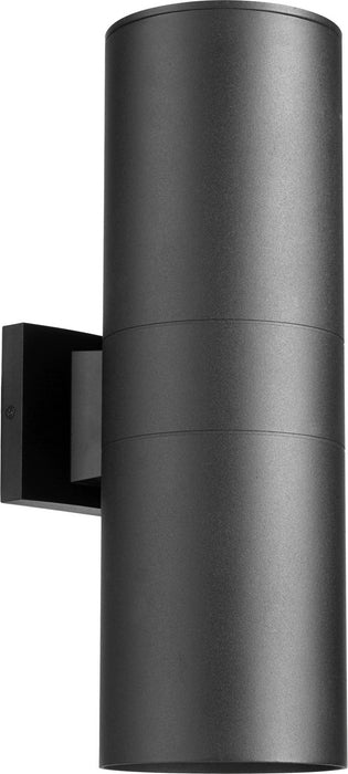 Myhouse Lighting Quorum - 721-2-69 - Two Light Wall Mount - Cylinder - Textured Black