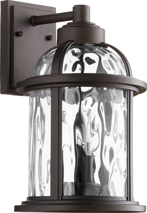 Myhouse Lighting Quorum - 7760-3-86 - Three Light Outdoor Lantern - Winston - Oiled Bronze