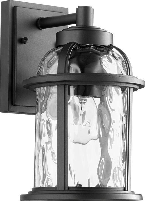 Myhouse Lighting Quorum - 7760-69 - One Light Outdoor Lantern - Winston - Textured Black