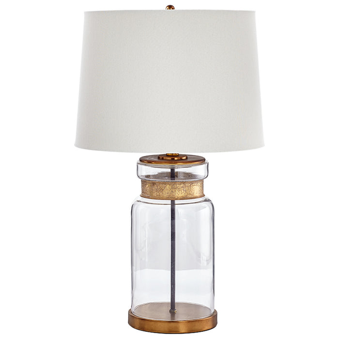 Myhouse Lighting Cyan - 08513 - One Light Table Lamp - Clear And Gold