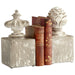 Myhouse Lighting Cyan - 08691 - Bookends - Antique White