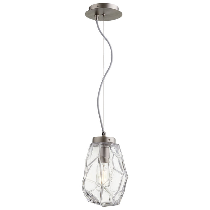 Myhouse Lighting Cyan - 08843 - One Light Pendant - Satin Nickel