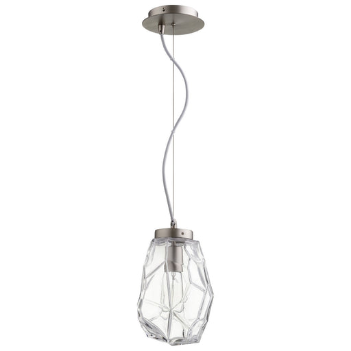 Myhouse Lighting Cyan - 08843 - One Light Pendant - Satin Nickel