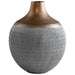 Myhouse Lighting Cyan - 09004 - Vase - Charcoal Grey And Bronze