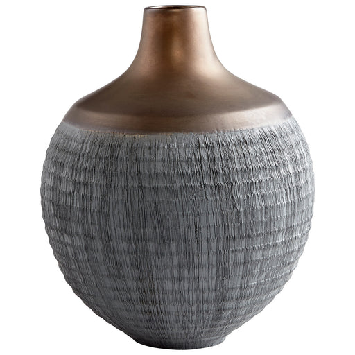 Myhouse Lighting Cyan - 09006 - Vase - Charcoal Grey And Bronze