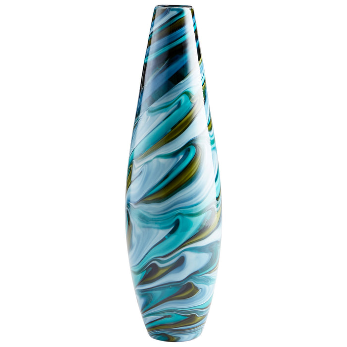 Myhouse Lighting Cyan - 09503 - Vase - Multi Colored Blue