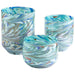 Myhouse Lighting Cyan - 09515 - Vase - Jade Mosiac