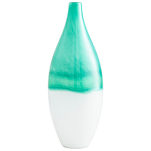 Myhouse Lighting Cyan - 09522 - Vase - Turquoise/White