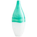 Myhouse Lighting Cyan - 09522 - Vase - Turquoise/White