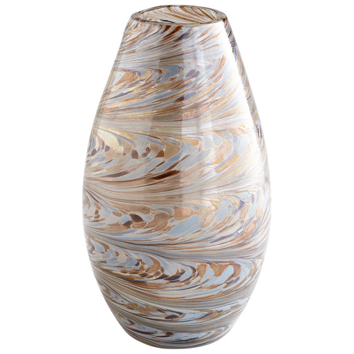Myhouse Lighting Cyan - 09646 - Vase - Metallic Sand Swirl