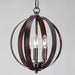 Myhouse Lighting Maxim - 10030OI - Three Light Chandelier - Provident - Oil Rubbed Bronze