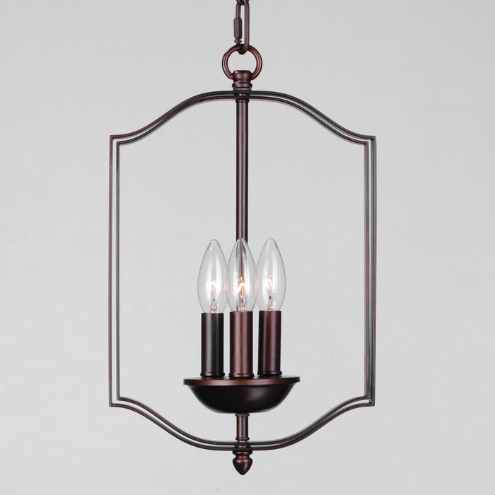 Myhouse Lighting Maxim - 10035OI - Three Light Chandelier - Provident - Oil Rubbed Bronze