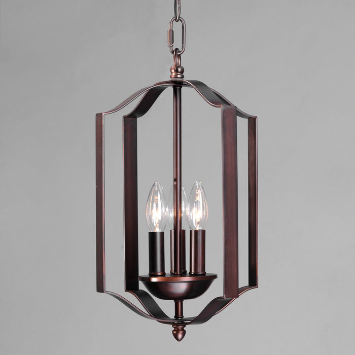 Myhouse Lighting Maxim - 10035OI - Three Light Chandelier - Provident - Oil Rubbed Bronze