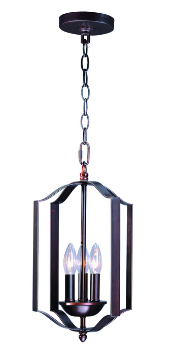 Myhouse Lighting Maxim - 10035OI - Three Light Chandelier - Provident - Oil Rubbed Bronze