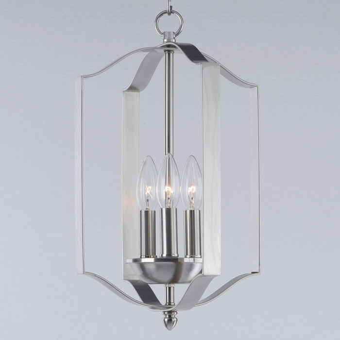 Myhouse Lighting Maxim - 10035SN - Three Light Chandelier - Provident - Satin Nickel