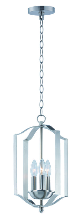 Myhouse Lighting Maxim - 10035SN - Three Light Chandelier - Provident - Satin Nickel