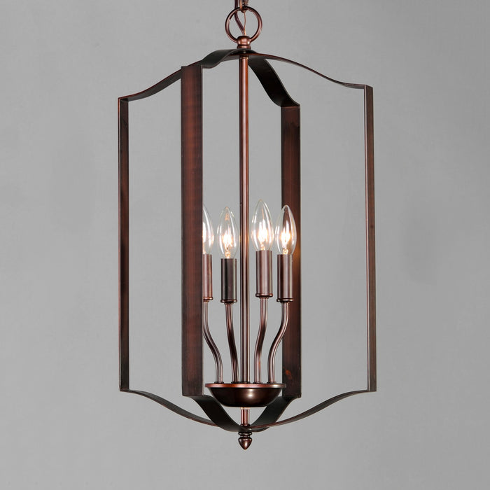 Myhouse Lighting Maxim - 10036OI - Four Light Chandelier - Provident - Oil Rubbed Bronze