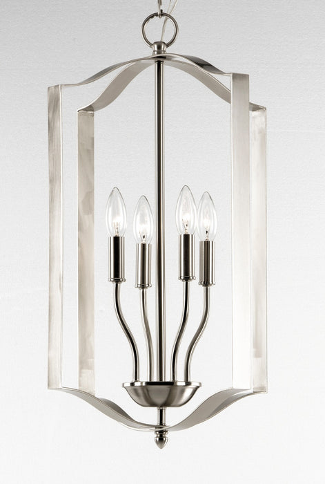 Myhouse Lighting Maxim - 10036SN - Four Light Chandelier - Provident - Satin Nickel