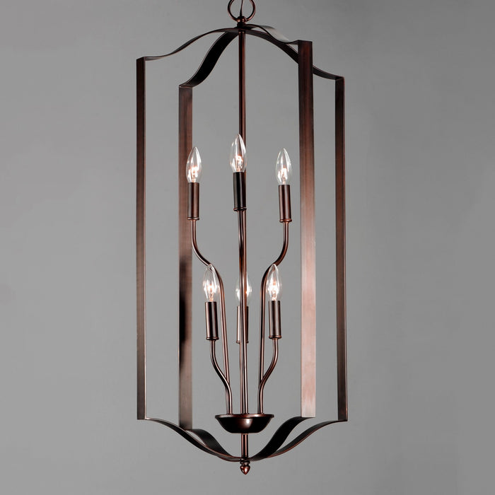 Myhouse Lighting Maxim - 10038OI - Six Light Chandelier - Provident - Oil Rubbed Bronze