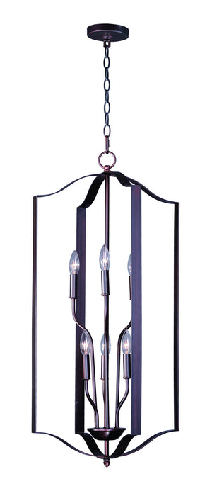 Myhouse Lighting Maxim - 10038OI - Six Light Chandelier - Provident - Oil Rubbed Bronze