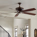 Myhouse Lighting Kichler - 300206TZ - 70"Ceiling Fan - Monarch - Tannery Bronze