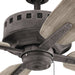 Myhouse Lighting Kichler - 310152WZC - 52"Ceiling Fan - Eads - Weathered Zinc