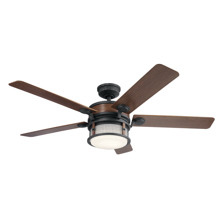 Myhouse Lighting Kichler - 310170AUB - 60"Ceiling Fan - Ahrendale - Auburn Stained Finish