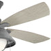 Myhouse Lighting Kichler - 310181WZC - 54"Ceiling Fan - Seaside - Weathered Zinc