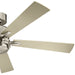 Myhouse Lighting Kichler - 330000PN - 52"Ceiling Fan - Lucian Elite - Polished Nickel