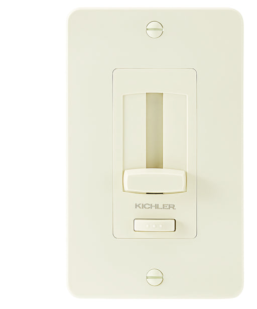 Myhouse Lighting Kichler - 1DDTRIMALM - LED Driver + Dimmer Trim ALM - Under Cabinet Accessories - Almond