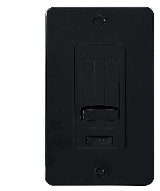 Myhouse Lighting Kichler - 1DDTRIMBK - LED Driver /Dimmer Trim - Under Cabinet Accessories - Black Material (Not Painted)