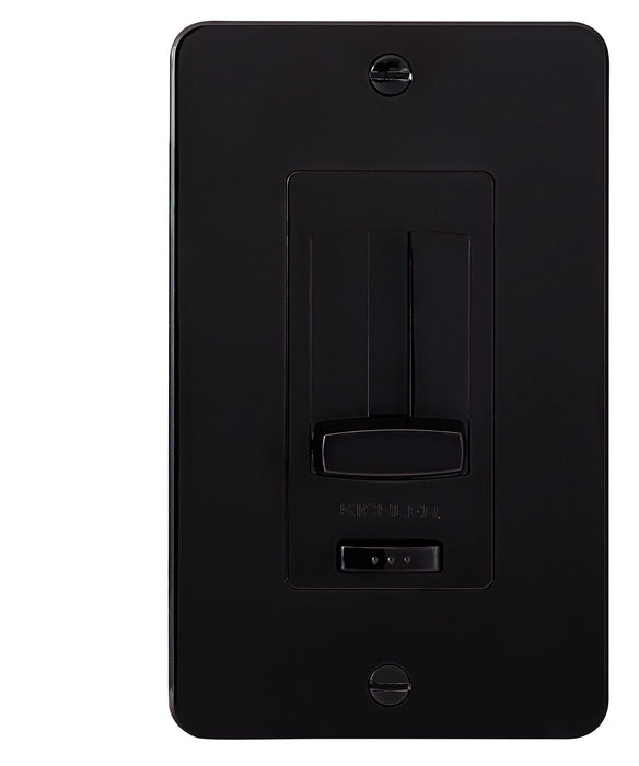 Myhouse Lighting Kichler - 1DDTRIMBW - LED Driver + Dimmer Trim BW - Under Cabinet Accessories - Brown