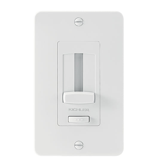 Myhouse Lighting Kichler - 1DDTRIMWH - LED Driver /Dimmer Trim - Under Cabinet Accessories - White Material (Not Painted)