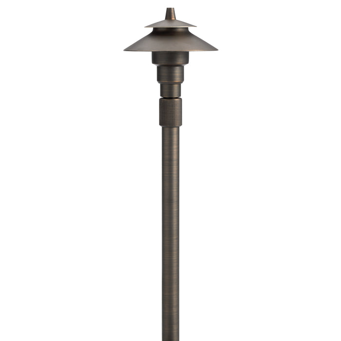 Myhouse Lighting Kichler - 15502CBR - One Light Adjust Height Path - No Family - Centennial Brass