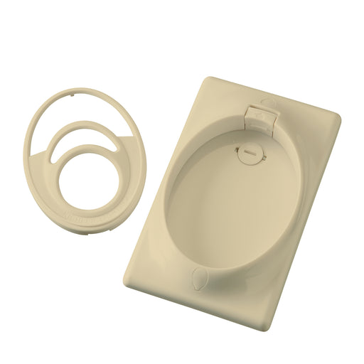 Myhouse Lighting Kichler - 370010IV - Single Gang CoolTouch Wall Plate - Accessory - Ivory (Not Painted)