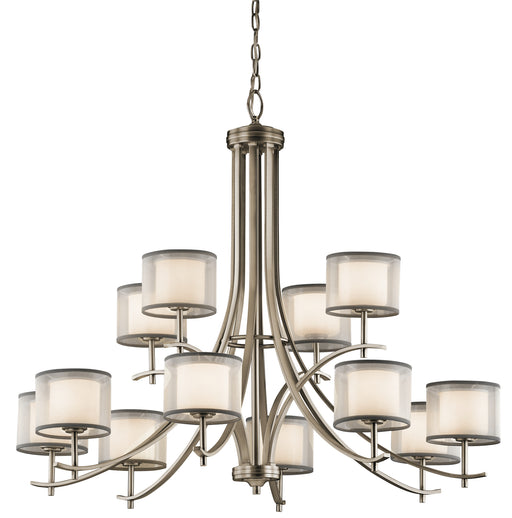 Myhouse Lighting Kichler - 43151AP - 12 Light Chandelier - Tallie - Antique Pewter