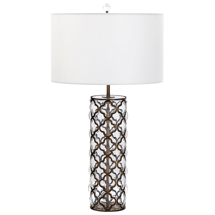 Myhouse Lighting Cyan - 07978-1 - LED Table Lamp - Satin Brass