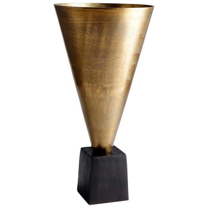 Myhouse Lighting Cyan - 08906 - Vase - Black Bronze And Antique Brass