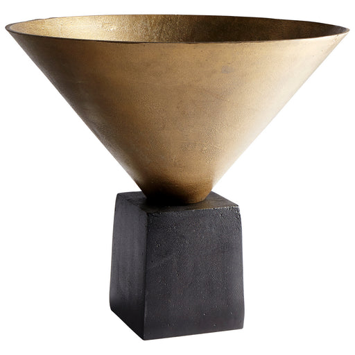 Myhouse Lighting Cyan - 08907 - Vase - Black Bronze And Antique Brass