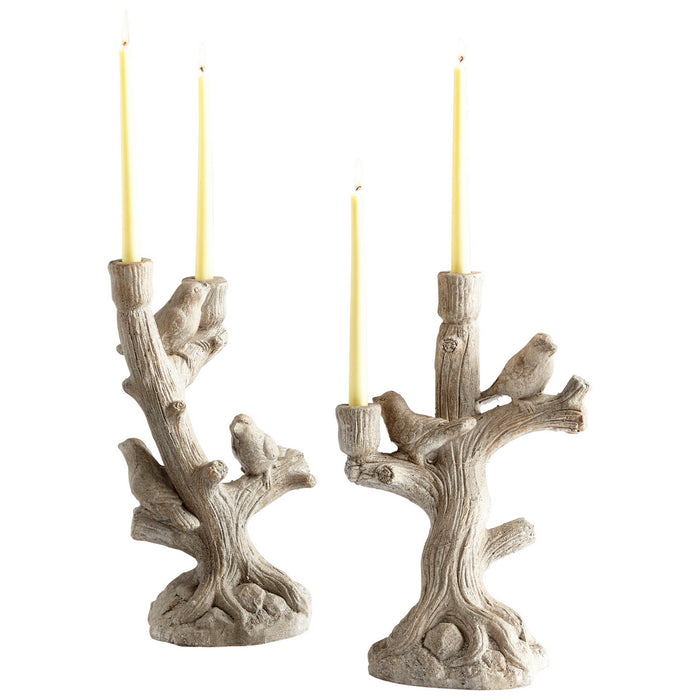 Myhouse Lighting Cyan - 09020 - Candelabra - Weathered Stone