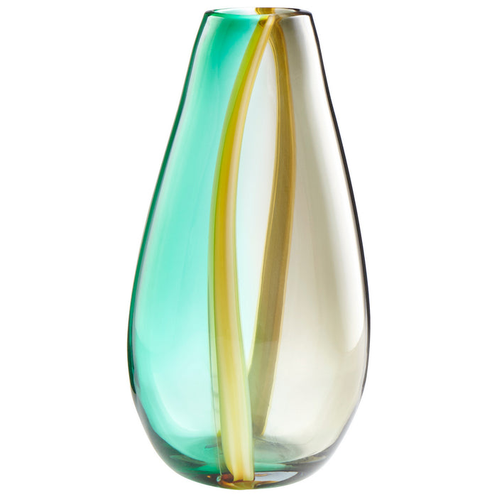 Myhouse Lighting Cyan - 09176 - Vase - Green And Yellow