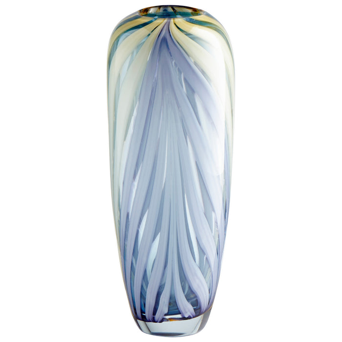 Myhouse Lighting Cyan - 09179 - Vase - Purple And Yellow