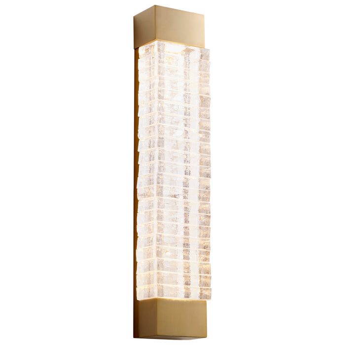 Myhouse Lighting Cyan - 09248 - LED Wall Sconce - Aged Brass
