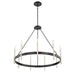 Myhouse Lighting Quoizel - ATH5009K - Nine Light Chandelier - Anthem - Mystic Black